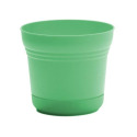 7 Inch Diameter Saturn Planter In Mint Green