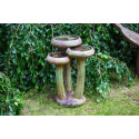 Water Lilies Statuary Bird Bath