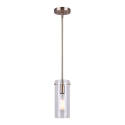 4-3/4 x 16-7/8 To 58-7/8-Inch 1-Light Gold Joni Pendant Light
