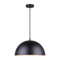 15-3/4 x 10-1/3 To 58-1/3-Inch 1-Light Matte Black Sadie Pendant Light