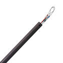 1/2 x 12-Inch Oil Rubbed Bronze Downrod With Wiring Harness