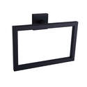 Wall-Mount Towel Ring - Matte Black, BISHOP Collection