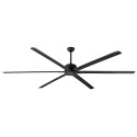 Fanbos 96-Inch Ceiling Fan With 6 Blades In Black