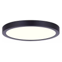7-Inch Diameter X 7/8-Inch Height Matte Black LED Disc Light