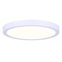 7-Inch Diameter X 7/8-Inch Height Matte White LED Disc Light