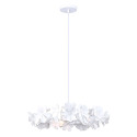 3 Light Cassia Chandelier In White