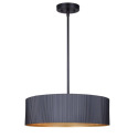 3 Light Rexton Chandelier In Black