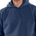 2X-Large Dark Blue Midweight Hooded Pullover Sweatshirt