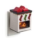 Plug-In Holiday Fireplace Warmer