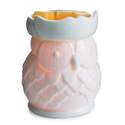 8.8-Inch X 4.6-Inch White Illumination Fragrance Porcelain Owl Warmer