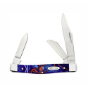 Smooth Patriotic Kirinite Medium Stockman Pocket Knife