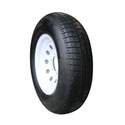 15-Inch Tire With White Mod Wheel 