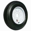 13 in Tire With White Mod Wheel 175x13-80d13