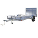 6.5-Foot X 12-Foot AGA3K Series Aluminum Floor Single Axle 3000-Pound Aluminum Trailer