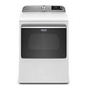 Smart Top Load Electric Dryer with Extra Power — 7.4 cu. ft., White