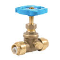 1/2-Inch Push-To-Connect Stop Valve With Drain