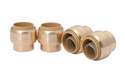 3/4-Inch Brass Push-To-Connect End Cap, 4-Pack