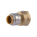 1/2-Inch X 3/4-Inch Max Brass Push Female Adapter