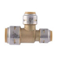 3/4-Inch X 1/2-Inch X 1/2-Inch Max Brass Tee