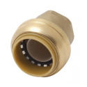 1-Inch Push-To-Connect Brass Stop End