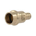 1/2-Inch PEX x 1/2-Inch Copper Press DZR Brass Crimp Copper Press Adapter