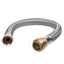 3/4-Inch X 1-Inch X 24-Inch, Stainless Steel, Braided, Flexible Water Softener Connector Hose