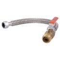Corrugated Stainless Steel Water Heater Connection Kit