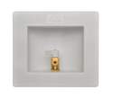 1/2-Inch Push-To-Connect Brass Ice Maker Outlet Box