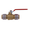 3/4-Inch SharkBite™ Brass Body Push-Fit Ball Valve