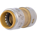 1-Inch X 1-Inch Max Brass/Stainless Steel Coupling