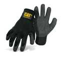 Black Poly/Cotton Gloves With Latex Palm And Diesel Power Logo