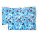 28-Inch X 40-Inch, Large/Extra-Large, Blue Woof Large White Sherpa
