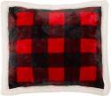 18-Inch X 18-Inch  Lumberjack Red Plaid Throw Pillow