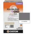 7-Pound Pewter Polyblend Plus Sanded Grout, For Grout Joints From 1/8 To 1/2-Inch