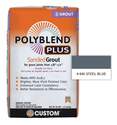 25-Pound Steel Blue Polyblend Plus Sanded Grout For Grout Joints From 1/8 To 1/2-Inch