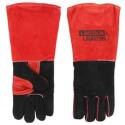 Red And Black Industrial Welding Gloves