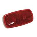 L E D Clearance Light With Reflector, Red