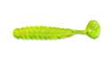 1-1/2-Inch Chartreuse Crappie/Panfish Grub 18-Pack