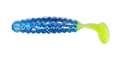 1-1/2-Inch Blue Ice/Chartreuse Tail Grub 18-Pack