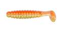 1-1/2-Inch Orange/Chartreuse Crappie/Panfish Grub 18-Pack