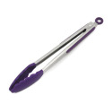 Premium Purple Silicone Tongs