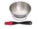 Stainless Steel 2-In-1 Melting Dome Basting Set