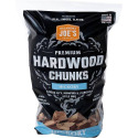 Oklahoma Joes 100% Natural Hardwood Hickory Wood Chunks 432-Cubic-Inch Bag