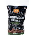 Oklahoma Joes 100% Natural Hardwood Apple Wood Chunks 432-Cubic-Inch Bag