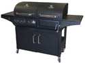 Deluxe Gas And Charcoal Grill