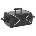1-Burner Deluxe Portable Propane Gas Table Top Grill