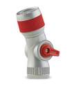 6-1/4-Inch 3-Spray Pattern Professional Grade Thumb Control Utility Garden Nozzle