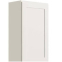 Luxor White 1-Door High Wall Cabinet, 21" W  x 42" H