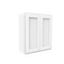 27-Inch X 30-Inch, Luxor, White, Wall Cabinet  