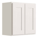Luxor White 2-Door High Wall Cabinet, 27" W x 36" H